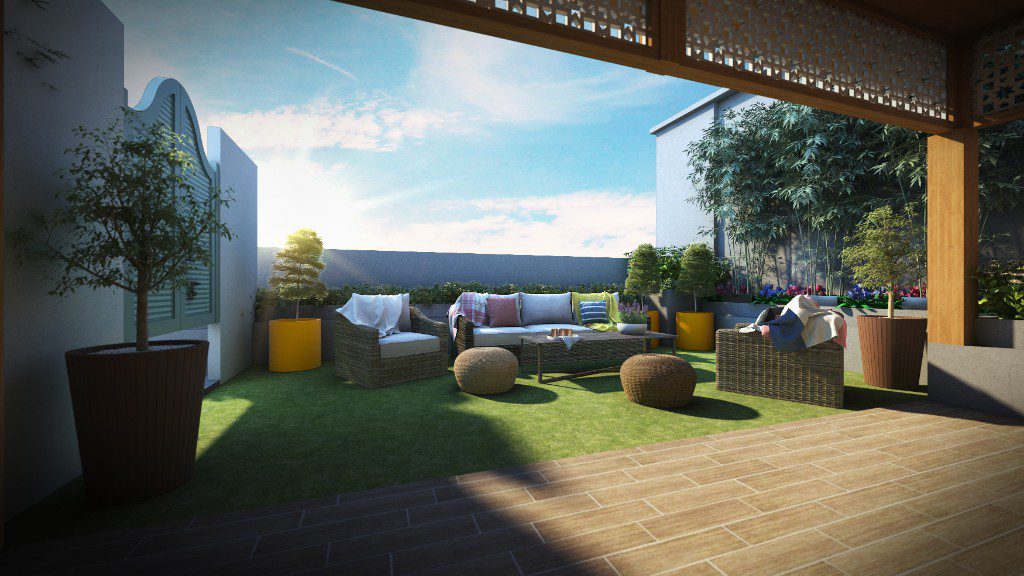 Outdoor patio